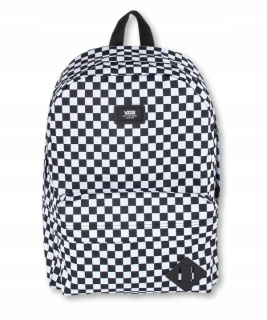 Jednokomorový školský batoh VANS, biely, čierny, 22 rokov